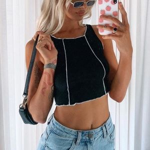 Princess Polly Christa crop top